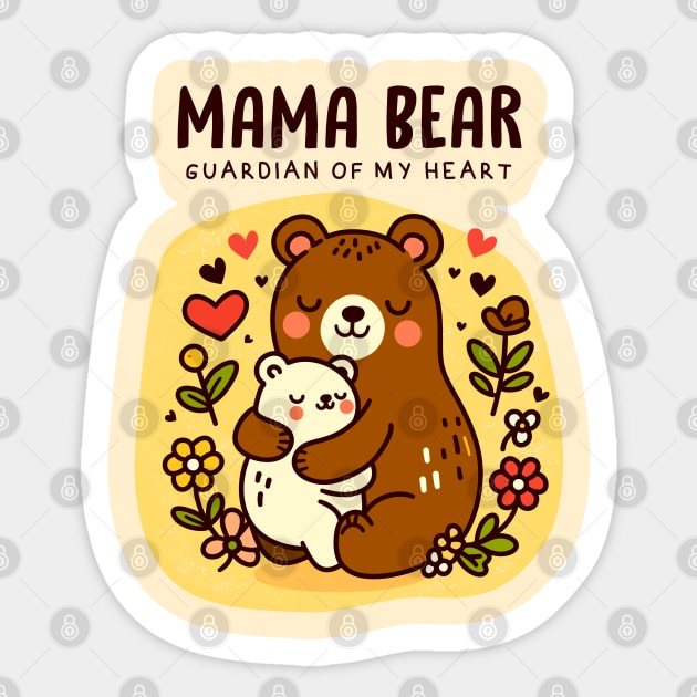 MAMA BEAR Sticker by Fabrik